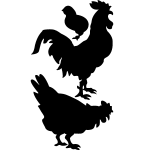 Ambiance - sticker sticker animaux de la basse - cour