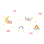 Ambiance - sticker stickers animaux au pays des r�ves
