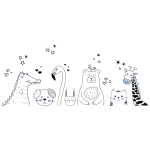 Ambiance - sticker stickers animaux veilleurs du sommeil