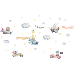 Ambiance - sticker stickers animaux en voitures et en avions