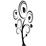 Ambiance - sticker stickers arbre branches enroul�es