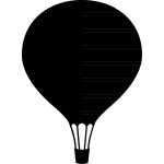 Ambiance - sticker stickers ardoise ballon