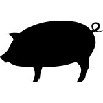 Ambiance - sticker sticker ardoise cochon