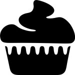 Ambiance - sticker sticker ardoise design cupcake