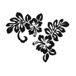 Ambiance - sticker sticker auto fleurs boh�me