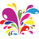 Ambiance - sticker sticker auto jets de couleurs