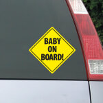 Ambiance - sticker sticker auto plaque baby on board