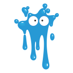 Ambiance - sticker sticker auto t�che bleu