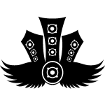 Ambiance - sticker sticker baffles avec des ailes