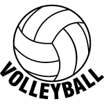 Ambiance - sticker sticker ballon de volley Ambiance - sticker sticker ballon de volley