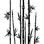 Ambiance - sticker sticker bambous en liane