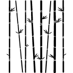 Ambiance - sticker sticker bambou en lots