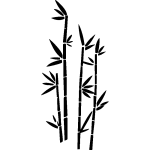 Ambiance - sticker sticker bambous de plusieurs tailles
