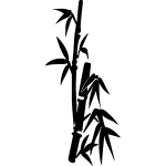 Ambiance - sticker sticker bambous en tige