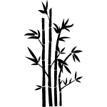 Ambiance - sticker sticker bambous tropicaux