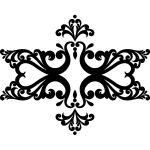 Ambiance - sticker sticker baroque hexagone