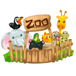 Ambiance - sticker sticker bienvenue au zoo