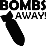 Ambiance - sticker sticker bombes loin