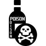 Ambiance - sticker sticker bouteille de poison