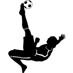 Ambiance - sticker sticker buteur en action 2