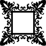 Ambiance - sticker sticker cadre d�cor�e par des plantes