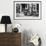 Ambiance - sticker sticker cadre photo scooter vintage Ambiance - sticker sticker cadre photo scooter vintage