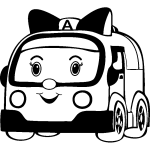 Ambiance - sticker sticker camionnette d'ambulance