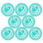 Ambiance - sticker sticker pour carrelage etoiles de mer et coquillages