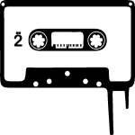 Ambiance - sticker sticker cassette nostalgique