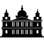 Ambiance - sticker sticker cath�drale de st paul's