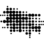 Ambiance - sticker sticker cercles design en pointill�s