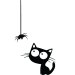 Ambiance - sticker sticker chat et araign�e