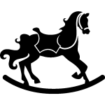 Ambiance - sticker sticker cheval de bois design