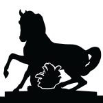 Ambiance - sticker sticker chevaux de marly