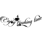 Ambiance - sticker sticker citation cuisine enjoy cooking time