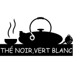 Ambiance - sticker sticker citation cuisine th� noir, vert blanc