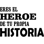 Ambiance - sticker sticker citation eres el heroe de tu propia historia
