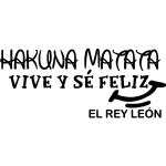 Ambiance - sticker sticker citation hakuna matata - el rey leon
