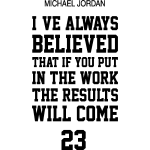Ambiance - sticker sticker citation i ve always believed . . . michael jordan
