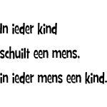 Ambiance - sticker sticker citation ieder mens