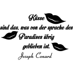 Ambiance - sticker sticker citation k�sse sind das was von - joseph conard