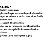 Ambiance - sticker sticker citation salon