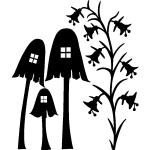 Ambiance - sticker sticker clochettes et fen�tre