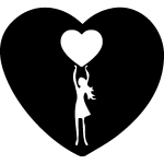 Ambiance - sticker sticker coeur pour les filles