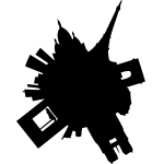 Ambiance - sticker sticker paris en contour