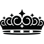 Ambiance - sticker sticker couronne de la reine