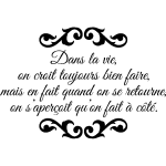 Ambiance - sticker sticker croit toujours bien faire