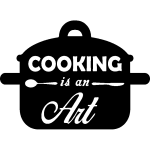 Ambiance - sticker sticker cuisine cooking is an art