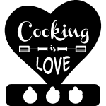 Ambiance - sticker sticker cuisine cooking love