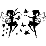 Ambiance - sticker sticker la danse des f�es